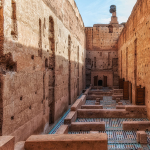 Marrakech: El Badi Palace Entry Ticket & Souvenir Postcard
