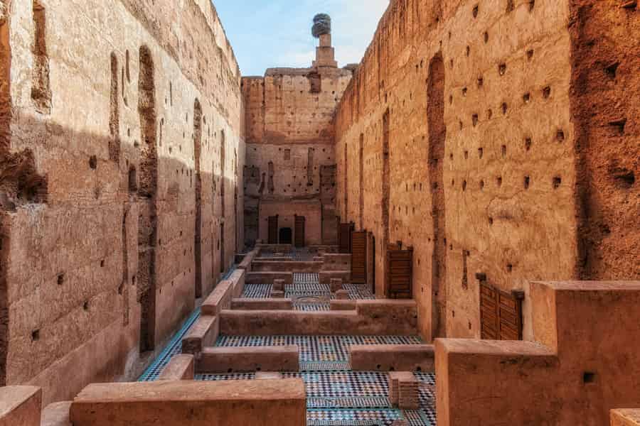 Marrakesch: Badi-Palast – Eintrittskarte & Souvenir-Postkarte. Foto: GetYourGuide