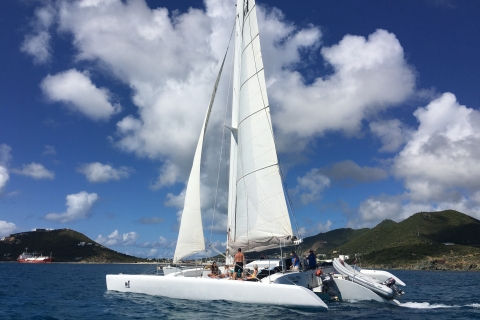 Saint Martin: 5-Hour Trimaran Sailing Cruise with Lunch