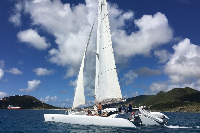 Saint Martin: 5-Hour Trimaran Sailing Cruise with Lunch