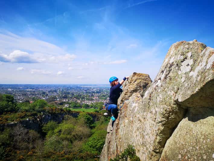 Dublin: Dalkey Quarry Rock Climbing Experience with Views | GetYourGuide
