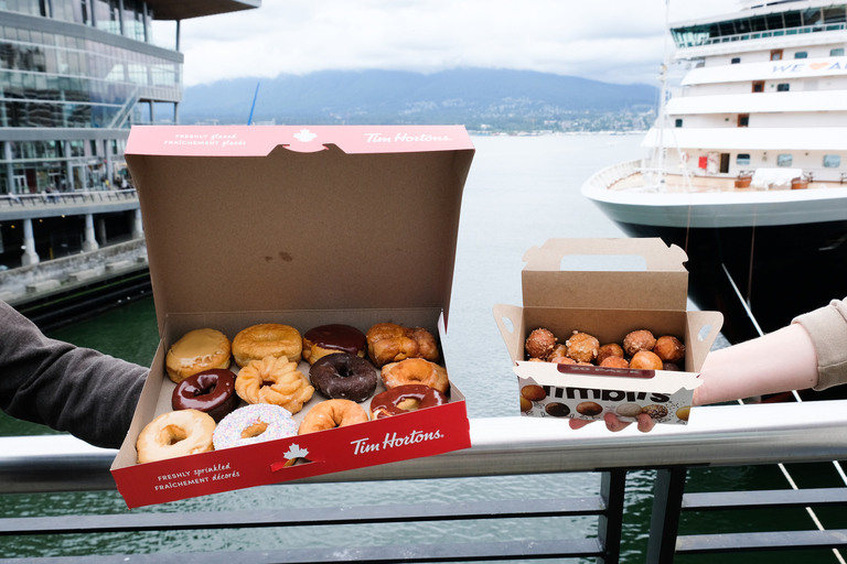 Downtown Vancouver Donut Adventure by Underground Donut Tour Vancouver: Downtown Guided Walking Tour with Donuts