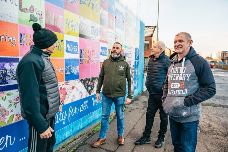 Belfast : visite privée d'une heure et demie des peintures murales de la ville