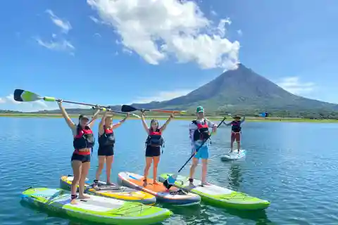 El Castillo: Uthyrning av Standup Paddleboard eller kajak vid Arenalsjön