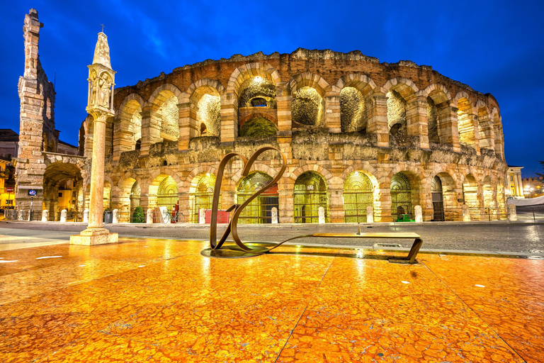 Da Milano: Verona, Sirmione e Lago di Garda con crociera in barca