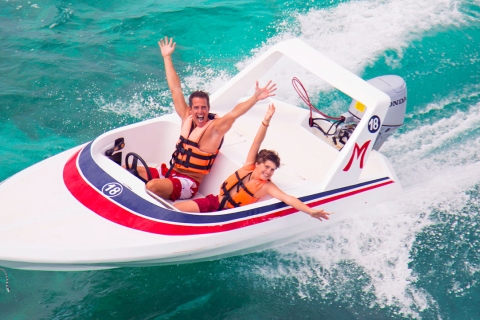 Van Cancun: ATV- en speedbootavontuurATV en speedbootavontuur - voor paren