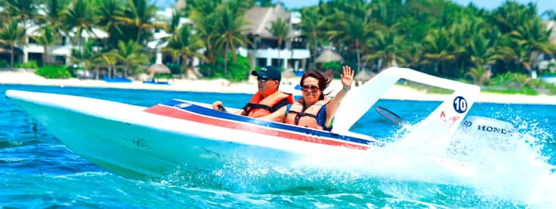 cancun atv and speed boat tour