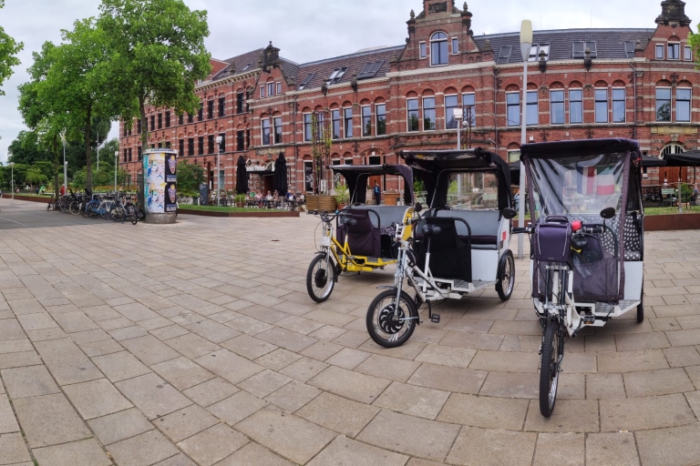Amsterdam: privérondleiding door de stad per fietstaxi