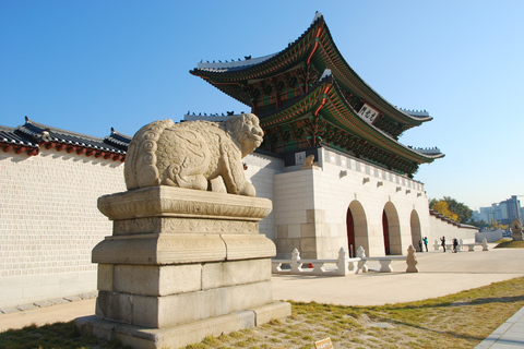 Seul: Palazzo di Gyeongbok, villaggio di Bukchon e tour di Gwangjang