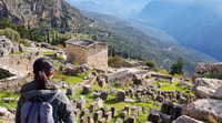 Delphi, sítio arqueológico e ingresso de museu com guia de áudio - Housity