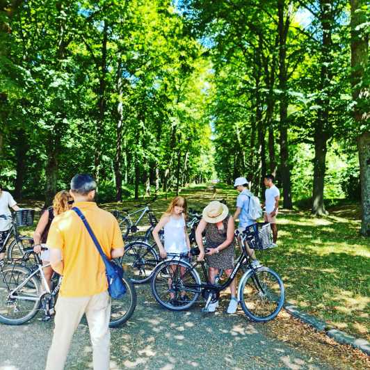 París: Tour en Carro de Golf y Bicicleta por Versalles con Entrada al Palacio