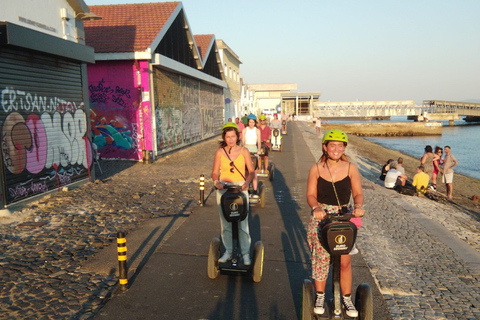 Lisbona: Tour guidato in segway lungo il fiumeTour privato in Segway di 2 ore con una guida