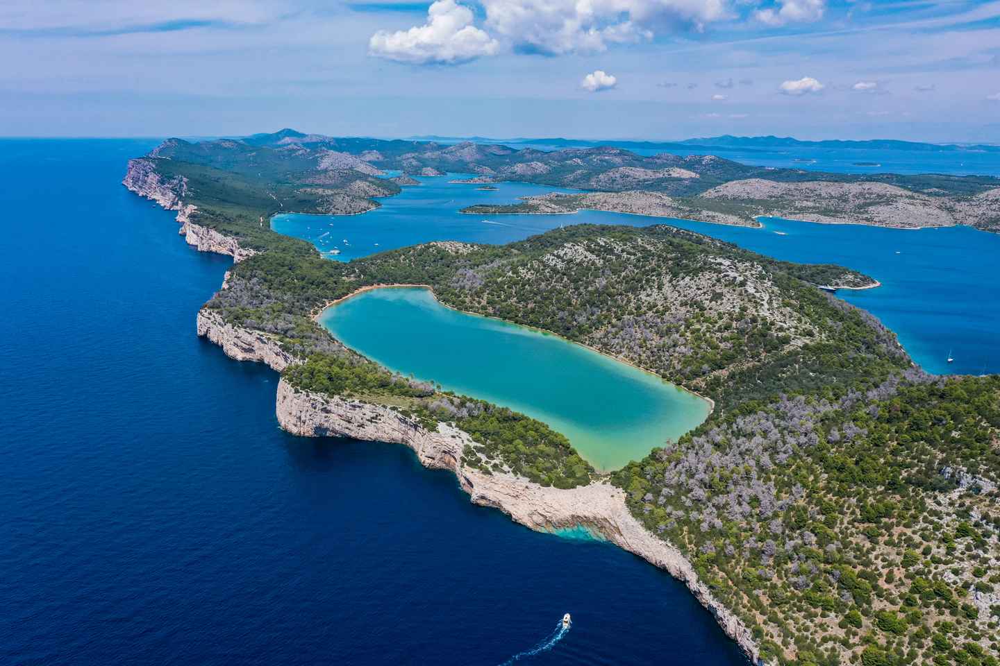 Zadar: Kornati Lojena sandy cove & Telašćica Nature Park