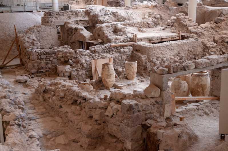 Santorin : Billet d'entrée au site archéologique d'Akrotiri
