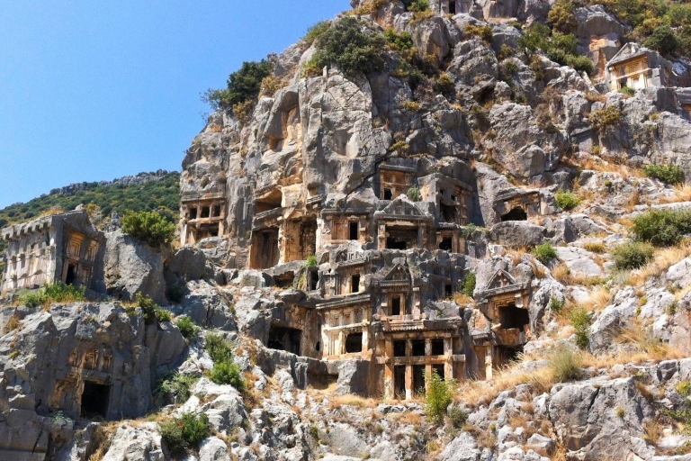 Antalya/Kemer: excursión de un día a la ciudad sumergida de Kekova, Demre y LiciaRecogida en Kemer, Kiriş, Çamyuva, Beldibi y Goynuk