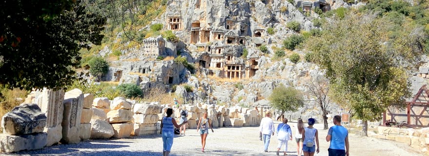 Antalya/Kemer : Excursion d'une journée dans la cité engloutie de Kekova, Demre et la Lycie