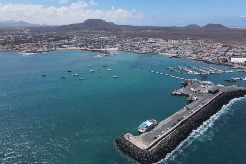 Lanzarote: retourticket voor veerboot Fuerteventura met bus