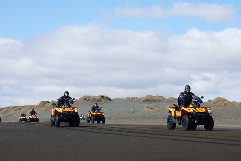 Reykjavík: 2-stündiges ATV-Abenteuer am schwarzen SandstrandDoppelte Fahrt - ATV Abenteuer