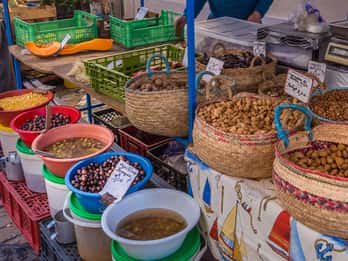 From Algarve Coast: Day Trip by Bus to Loule Market