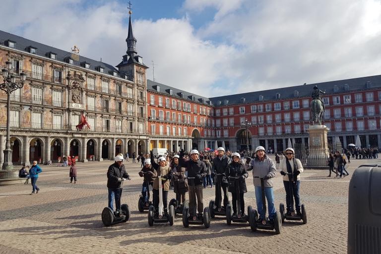 Madrid: recorrido turístico privado en segway y plaza mayor