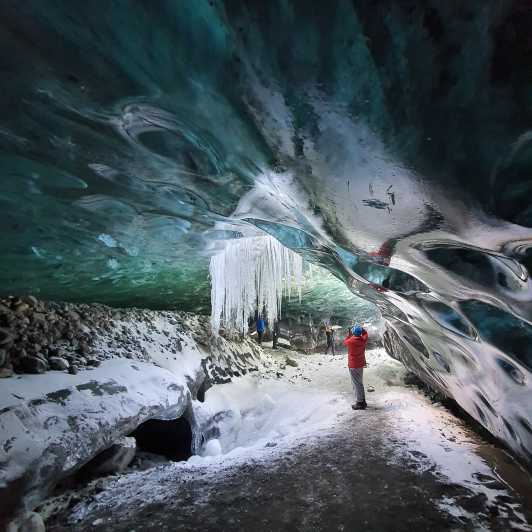 Z Reykjaviku 2-dniowa wycieczka po południowym wybrzeżu z Blue Ice Cave