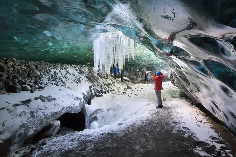 From Reykjavik 2-Day South Coast Tour with Blue Ice Cave Accommodation with Private Bathroom