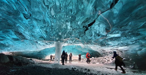 From Reykjavik 2-Day South Coast Tour with Blue Ice Cave