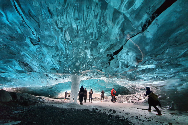 From Reykjavik 2-Day South Coast Tour with Blue Ice Cave Accommodation with Private Bathroom