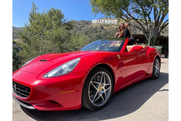 Los Angeles: visite privée en Ferrari Drive ou RideVisite de 4 heures