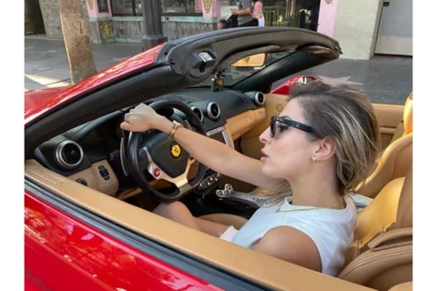 Los Angeles: privé Ferrari Drive of Ride TourRondleiding van 75 minuten