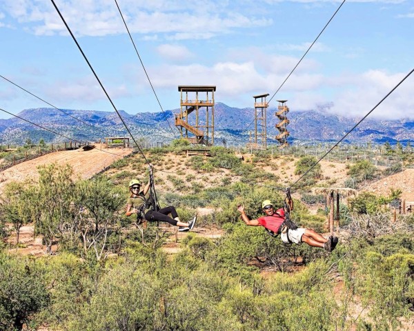Visit Camp Verde Predator Zip Lines Guided Tour in Jerome