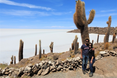 Von La Paz aus: 3-tägige Fahrradtour auf der Todesstraße und den Uyuni Salt Flats