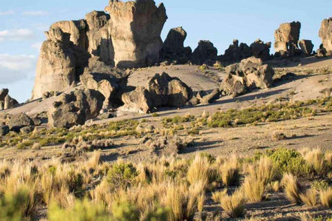 Pillones Waterfall and Imata Stone Forest Tour