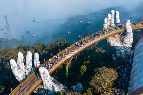 Da Nang : Golden Bridge Sunset & Ba Na Peak Tour with Dinner PRIVATE TOUR : Golden Bridge Sunset & Ba Na Peak