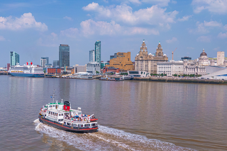 Liverpool: Sightseeing-Flussfahrt & Hop-On-/Hop-Off-Bustour