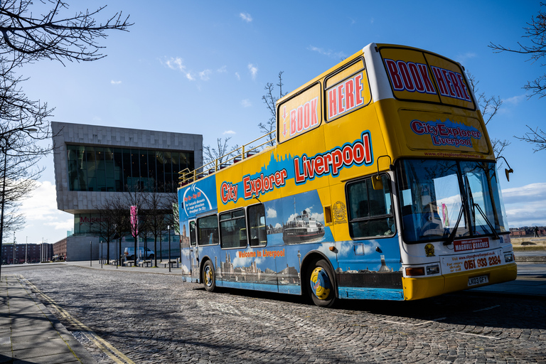 Liverpool: Sightseeing-Flussfahrt & Hop-On-/Hop-Off-Bustour