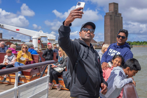 Liverpool: Båttur och hop-on-hop-off-busstur