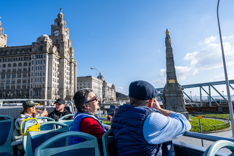 Liverpool: crucero por el río y tour en autobús turístico