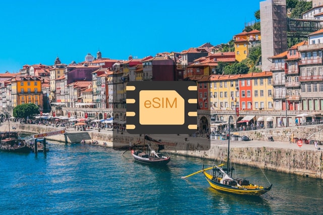 Portugal: Europa eSim mobiel data-abonnement