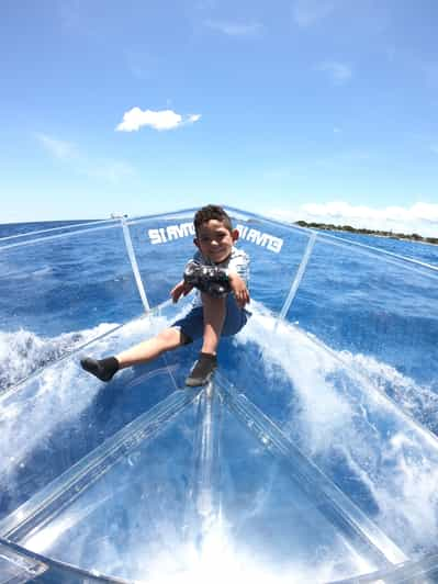 Cozumel Passeio De Barco Transparente E Mergulho Com Snorkel Getyourguide