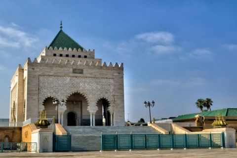 Da Casablanca: tour guidato di Casablanca e Rabat di un'intera giornata