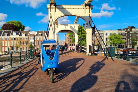 Ámsterdam: recorrido turístico histórico privado en bicitaxi
