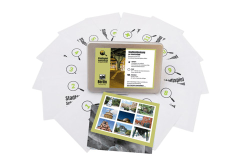 Berlin Prenzlauer Berg: Scavenger Hunt Self-Guided Tour Incl. shipping within Germany