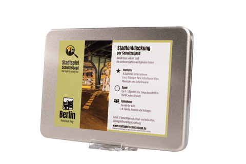 Berlin Prenzlauer Berg: Scavenger Hunt Self-Guided Tour Incl. shipping within Germany