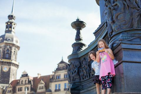 Dresden: Dresden: Vanhankaupungin aarrejahti lapsille