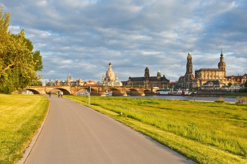 Speurtocht met de fiets van Dresden naar PillnitzOppakken
