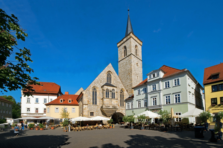 Erfurt: Wycieczka z przewodnikiem po Scavenger HuntPudełko do polowania na padlinożerców, w tym. wysyłka na terenie Niemiec