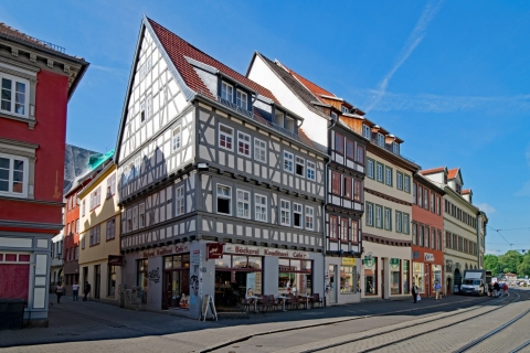 Erfurt: Recorrido autoguiado de la búsqueda del tesoroCaja de la búsqueda del tesoro con envío incluido en Alemania