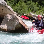 Depuis Bovec : Kayak en eaux vives sur la rivière Soča