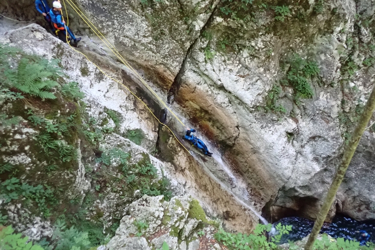Desde Bovec: barranquismo en el arroyo Sušec en el valle de Soča